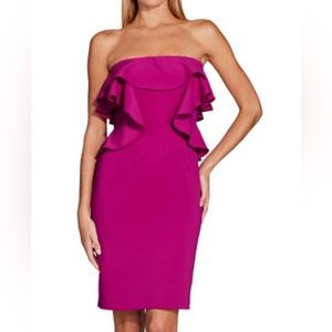 Sleeveless Fuscia dress new with tags